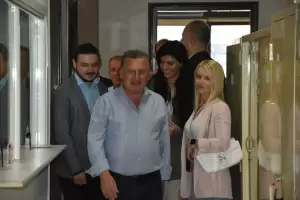 Επίσκεψη Γιάννη Ντούμου και υποψ. Συμβούλων του στο Δημαρχείο Κατερίνης