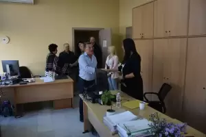 Επίσκεψη Γιάννη Ντούμου και υποψ. Συμβούλων του στο Δημαρχείο Κατερίνης