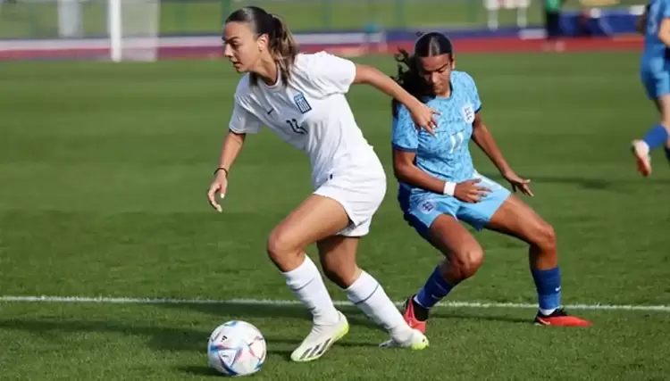 Εθνική Νεανίδων: Ήττα στο φινάλε - Ελλάδα - Αγγλία 0-2