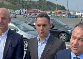 Ο Φώντας Μπαραλιάκος στην Κέρκυρα με κλιμάκιο Υπουργών και Βουλευτών της ΝΔ