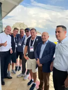 Ο Φώντας Μπαραλιάκος στην Κέρκυρα με κλιμάκιο Υπουργών και Βουλευτών της ΝΔ