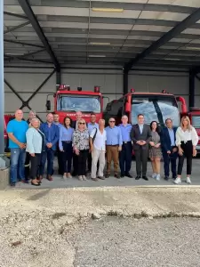 Ο Φώντας Μπαραλιάκος στην Κέρκυρα με κλιμάκιο Υπουργών και Βουλευτών της ΝΔ