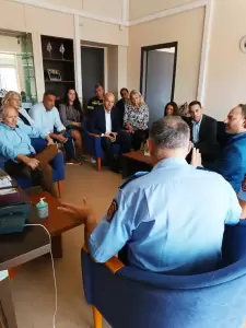 Ο Φώντας Μπαραλιάκος στην Κέρκυρα με κλιμάκιο Υπουργών και Βουλευτών της ΝΔ