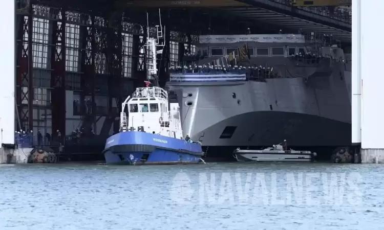 Φρεγάτα Κίμων: Στα γαλανόλευκα η πρώτη ελληνική φρεγάτα Belharra (φωτο+vid)