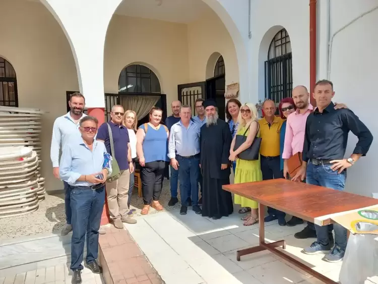 Ο Γιάννης Ντούμος στο ΚΗΦΗ του Σ. Σ. Κατερίνης: «Προτεραιότητα μας η ανάπτυξη δικτύων κοινωνικής πολιτικής»