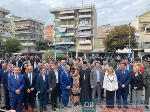 Κατερίνη – Εορτασμός και Κατάθεση Στεφάνων για την Επέτειο της Απελευθέρωσης της πόλης (εικόνες)