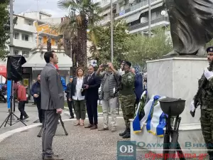 Κατερίνη – Εορτασμός και Κατάθεση Στεφάνων για την Επέτειο της Απελευθέρωσης της πόλης (εικόνες)
