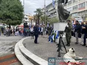 Κατερίνη – Εορτασμός και Κατάθεση Στεφάνων για την Επέτειο της Απελευθέρωσης της πόλης (εικόνες)