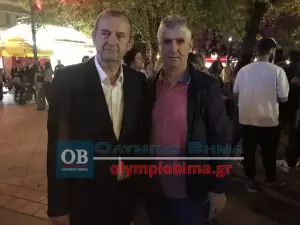 Κατερίνη – Η κεντρική ομιλία του υποψήφιου Δήμαρχου Γιάννη Ντούμου στην κεντρική πλατεία