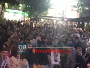 Κατερίνη – Η κεντρική ομιλία του υποψήφιου Δήμαρχου Γιάννη Ντούμου στην κεντρική πλατεία