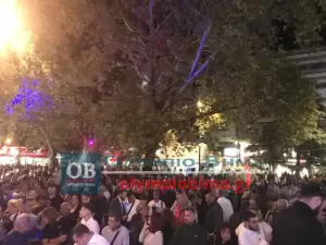 Κατερίνη – Η κεντρική ομιλία του υποψήφιου Δήμαρχου Γιάννη Ντούμου στην κεντρική πλατεία