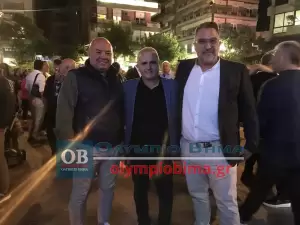 Κατερίνη – Η κεντρική ομιλία του υποψήφιου Δήμαρχου Γιάννη Ντούμου στην κεντρική πλατεία