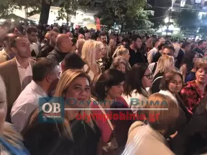 Κατερίνη – Η κεντρική ομιλία του υποψήφιου Δήμαρχου Γιάννη Ντούμου στην κεντρική πλατεία