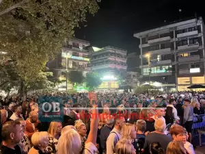 Κατερίνη – Η κεντρική ομιλία του υποψήφιου Δήμαρχου Γιάννη Ντούμου στην κεντρική πλατεία