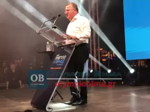 Κατερίνη – Η κεντρική ομιλία του υποψήφιου Δήμαρχου Γιάννη Ντούμου στην κεντρική πλατεία