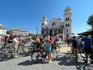 Κατερίνη: Με επιτυχία η 1η Προσκυνηματική Ποδηλατοδρομία της Ιεράς Μητροπόλεως Κίτρους