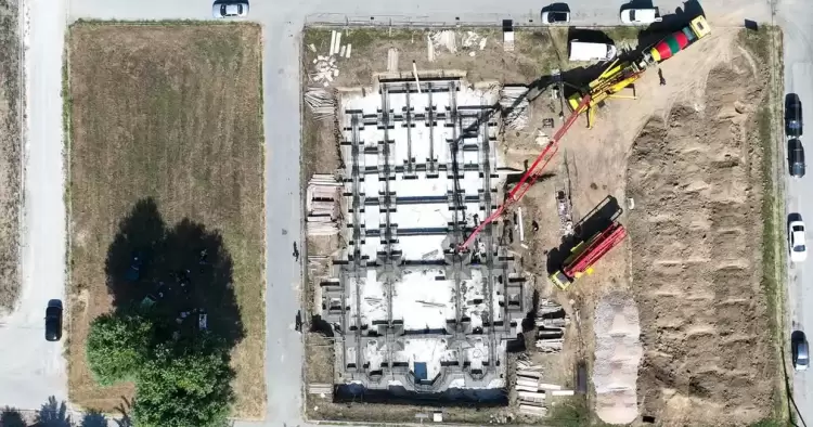 Κατερίνη: Με γοργούς ρυθμούς οι εργασίες ανέγερσης του Ιερού Ναού του Αγίου Μελετίου