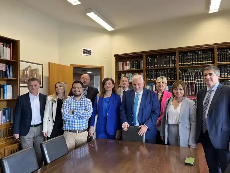 Κατερίνη: Τα προβλήματα του δικηγορικού κλάδου γνωστοποιήθηκαν στον Γ.Γ. του  Υπουργείου Δικαιοσύνης Πάνο Αλεξανδρή