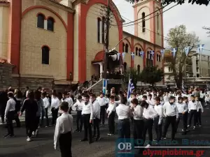 Κατερίνη – Ζωντανά η παρέλαση για την 111η  Επέτειο από την απελευθέρωση της πόλης (φωτορεπορτάζ)