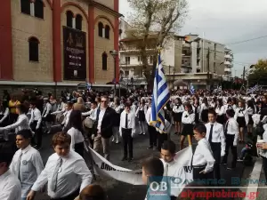 Κατερίνη – Ζωντανά η παρέλαση για την 111η  Επέτειο από την απελευθέρωση της πόλης (φωτορεπορτάζ)