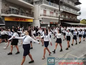 Κατερίνη – Ζωντανά η παρέλαση για την 111η  Επέτειο από την απελευθέρωση της πόλης (φωτορεπορτάζ – συνεχής ενημέρωση)