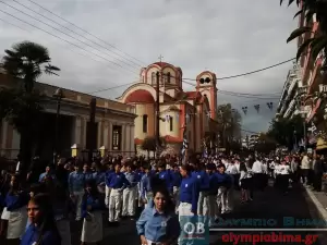 Κατερίνη – Ζωντανά η παρέλαση για την 111η  Επέτειο από την απελευθέρωση της πόλης (φωτορεπορτάζ)