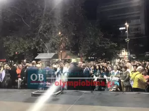 Κώστας Κουκοδήμος: H κεντρική ομιλία του Κώστα Κουκοδήμου στην Πλατεία Ελευθερίας της Κατερίνης (εικόνες και βίντεο)