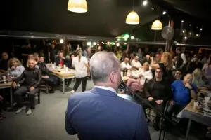 Κώστας Κουκοδήμος: Θερμή υποδοχή σε Ν. Κεραμίδι, Άνω Αγ. Ιωάννη και Γανόχωρα