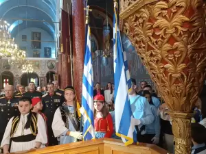 Με κάθε επισημότητα ο εορτασμός της 28ης Οκτωβρίου 1940 στις δώδεκα κοινότητες του Δήμου Δίου Ολύμπου