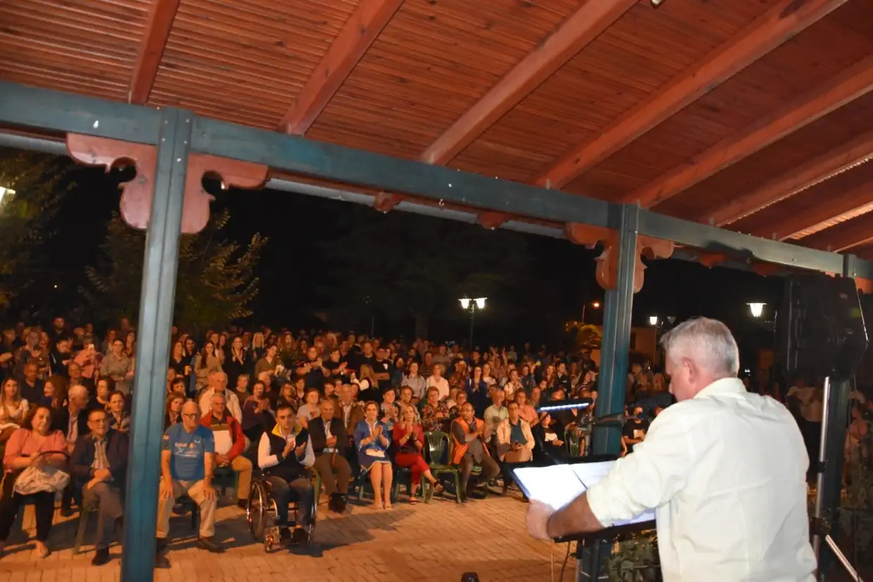 Με υποδοχή νικητή ο Πέτρος Κιάφας στο Δίον Με υποδοχή νικητή ο Πέτρος Κιάφας στο Δίον