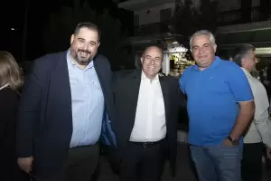 Μοναδική – ανεπανάληπτη η συγκέντρωση του Βαγγέλη Γερολιόλιου στη Λεπτοκαρυά