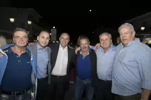 Μοναδική – ανεπανάληπτη η συγκέντρωση του Βαγγέλη Γερολιόλιου στη Λεπτοκαρυά