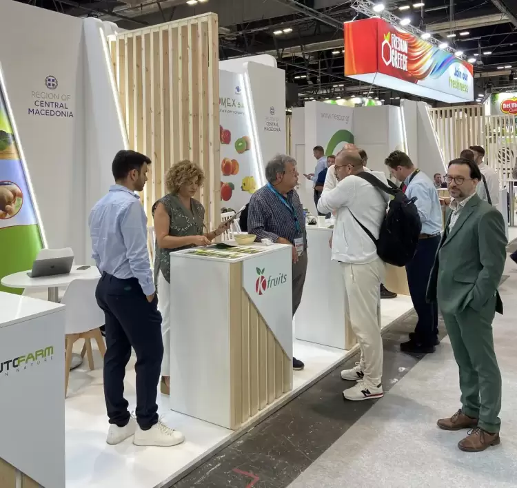 Η Περιφέρεια Κεντρικής Μακεδονίας συμμετείχε στη διεθνή έκθεση φρούτων και λαχανικών Fruit Attraction 2023 στη Μαδρίτη Η Περιφέρεια Κεντρικής Μακεδονίας συμμετείχε στη διεθνή έκθεση φρούτων και λαχανικών fruit attraction 2023 στη Μαδρίτη