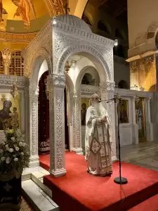 Προεόρτια αρχιερατική αγρυπνία  στον Άγιο Δημήτριο Θεσσαλονίκης με τη συμμετοχή νέων 