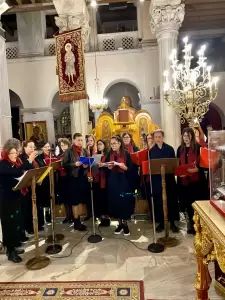 Προεόρτια αρχιερατική αγρυπνία  στον Άγιο Δημήτριο Θεσσαλονίκης με τη συμμετοχή νέων 