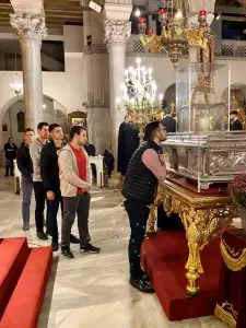 Προεόρτια αρχιερατική αγρυπνία  στον Άγιο Δημήτριο Θεσσαλονίκης με τη συμμετοχή νέων 