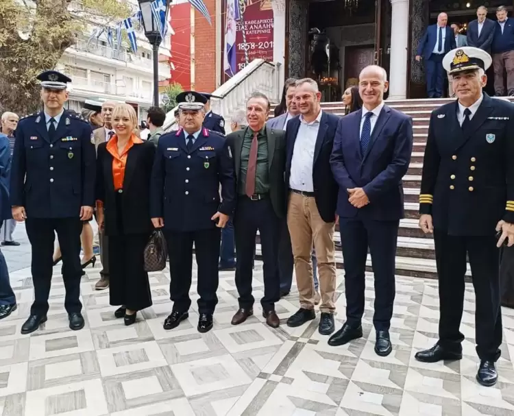 Στον εορτασμό του Προστάτη της Αστυνομίας ο Φώντας Μπαραλιάκος Στον εορτασμό του Προστάτη της Αστυνομίας ο Φώντας Μπαραλιάκος