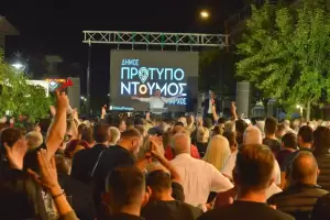 Στον Κορινό ολοκληρώθηκε η προεκλογική εκστρατεία του Γιάννη Ντούμου