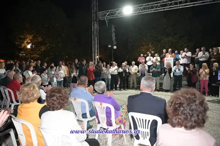 Συγκέντρωση νίκης η Ομιλία του Ανέστη Μανώλα στο Αιγίνιο