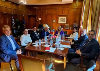 Συνάντηση της Υφυπουργού Ανάπτυξης κας Άννας Μάνη – Παπαδημητρίου με τον Σύνδεσμο Επιχειρήσεων και Βιομηχανιών (ΣΕΒ)