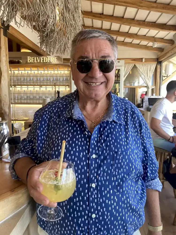 Ο Αργύρης Καμπίσιος συγχαίρει τον νεοεκλεγέντα δήμαρχο Κατερίνης Ιωάννη Ντούμο