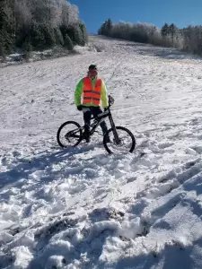 ΕΛ.Π.ΠΙ: Αναζητώντας τα πρώτα χιόνια στην Πιερία με …ποδήλατο!