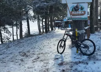 ΕΛ.Π.ΠΙ: Αναζητώντας τα πρώτα χιόνια στην Πιερία με …ποδήλατο!