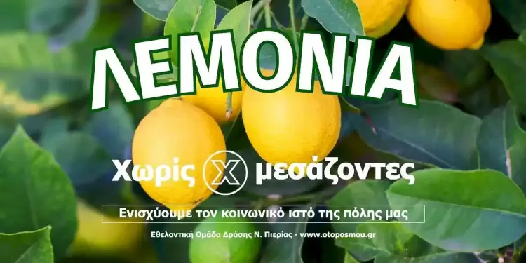Λεμόνια Αργολίδας “Χωρίς Μεσάζοντες”