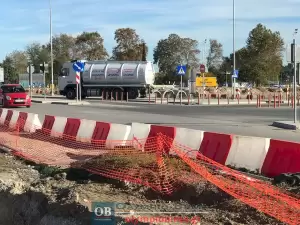 Περιφερειακή Οδός Κατερίνης: Kυκλοφοριακές ρυθμίσεις λόγω εργασιών κατασκευής κόμβου στην Ανδρομάχη