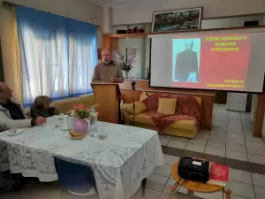 Στον Κολινδρό Πιερίας τιμούν τον Κώστα Χειμωνίδη. Στον Κολινδρό Πιερίας τιμούν τον Κώστα Χειμωνίδη.