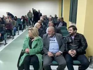 Συνεδρίαση της Ν.Ε. ΠΑΣΟΚ Πιερίας στην Κατερίνη παρουσια του  βουλευτή  β΄ Θεσσαλονίκης Θανάση Γκλαβίνα