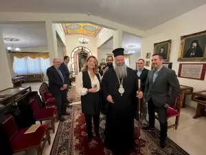 Σύσκεψη με την Πρόεδρο του ΕΟΤ διοργάνωσαν η Ιερά Μητρόπολη Κίτρους, η Π.Ε. Πιερίας και ο ΠΟΤΑΠ Σύσκεψη με την Πρόεδρο του ΕΟΤ διοργάνωσαν η Ιερά Μητρόπολη Κίτρους, η Π.Ε. Πιερίας και ο ΠΟΤΑΠ