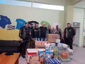 Το Chopper Riders Club katerini κοντά στον «Πολυχώρο Καφέ Κομπολοϊ»