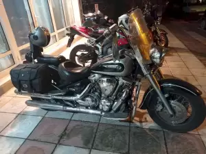 Το Chopper Riders Club katerini κοντά στον «Πολυχώρο Καφέ Κομπολοϊ»
